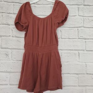 Aerie cold shoulder romper